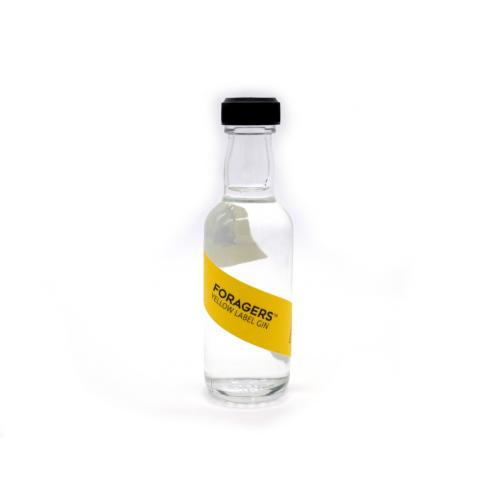 Foragers Yellow Label Gin Miniature - 42% 5cl