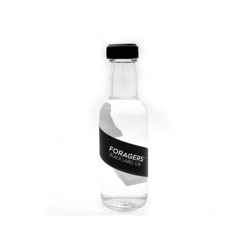 Foragers Black Label Gin Miniature - 46% 5cl